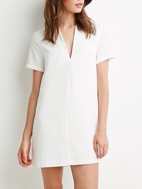 FOREVER 21 White dress - Small